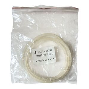 Silicone Replacement Blender Gasket Seal 3 Pack, 3" for Bullet Style Blade